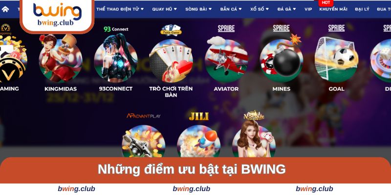 Những điểm ưu bật có mặt tại thương hiệu