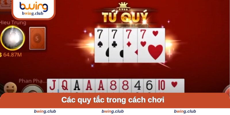 Các quy tắc có trong cách chơi