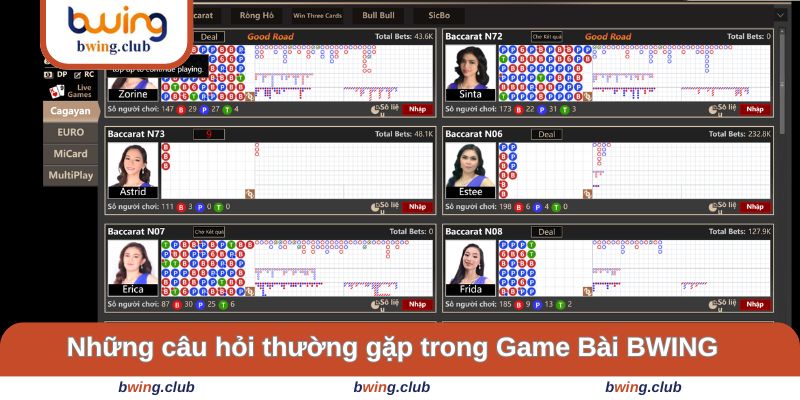 Các câu hỏi hay gặp về sảnh game