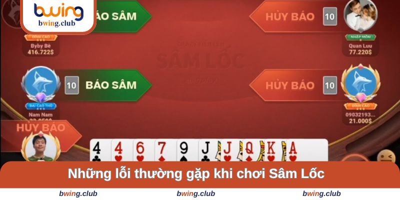 Lỗi hay mắc phải khi trải nghiệm