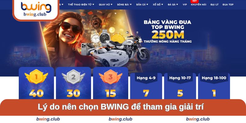 Các lý do nên trải nghiệm tại đây